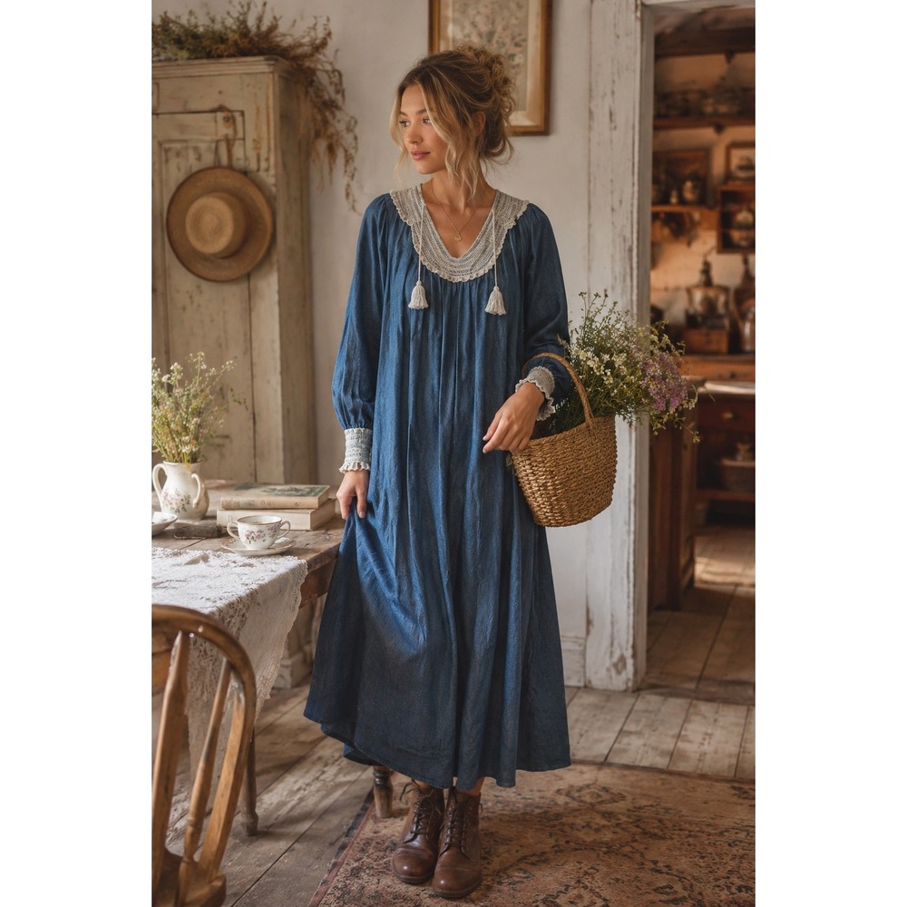 Mi Golondrina Beatriz Del‎ Oeste Dress Small